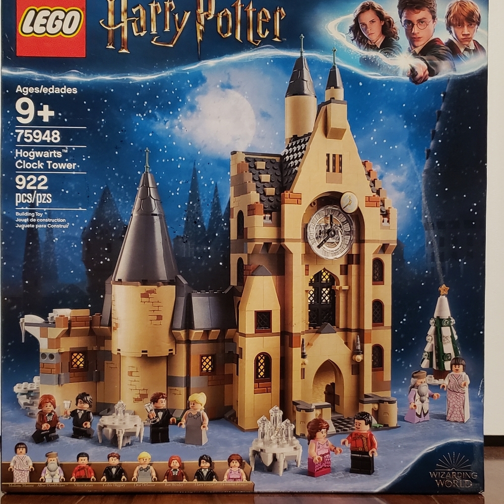 Harry Potter Hogwarts Clock Tower Lego set